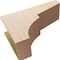 Ekena Millwork 12"W x 36"D x 24"H Classic Monterey Rough Cedar Woodgrain TimberThane Corbel, Primed Tan CORUR12X36X24MONRCPR - alternate 6